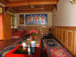 Tangka in Tibetan Residence
